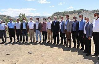 Gaziantep ve Adıyaman protokolü’nden Çetintepe...