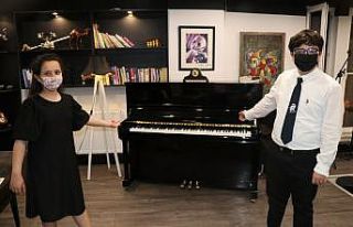 Gaziantepli öğrenciler piyanoda dünya birincisi...