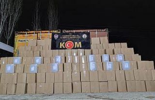 Gaziantep’te 12 ton kaçak etil alkol ele geçirildi