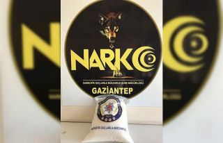 Gaziantep’te 13 kilo 500 gram metamfetamin ele geçirildi