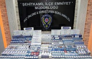 Gaziantep’te 2 bin 866 paket gümrük kaçağı...