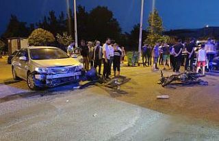 Gaziantep’te trafik kazası: 1 yaralı