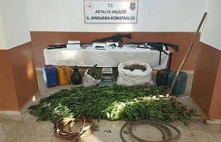 Gazipaşa’da dev uyuşturucu operasyonu