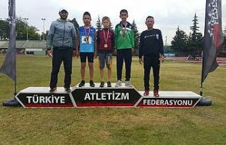 Gedizli atlet Ankara’dan gümüş madalya ile döndü