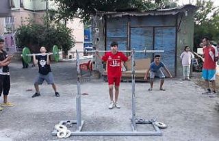 Geleceğin sporcuları sokakta yetişiyor