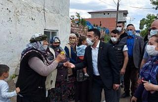 Genç başkan durmak bilmiyor