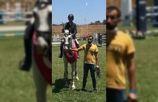 Genç binicinin büyük başarısı