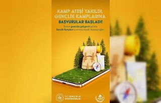 Gençlik kampları başvuruları başladı