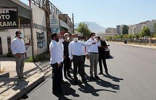 Genel Sekreter Çelikel, Hıdırellez Caddesi ve otogarı...