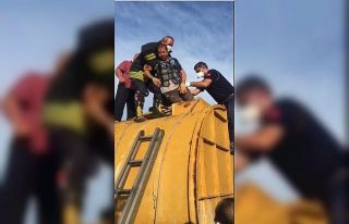 Girdikleri kazan içerisinde baygınlık geçiren...