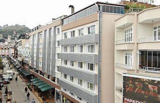 Giresun şehir meydanı sokak sağlıklaştırma projesiyle...
