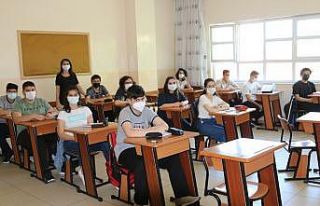 GKV ortaokul ve liselerinde yüz yüze eğitim heyecanı