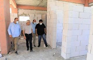 Güder semt kütüphanesini inceledi