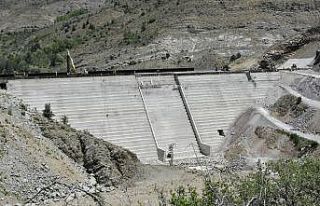 Gümüşhane’ye içme suyu sağlayacak olan Bahçecik...