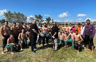 Güreşçiler Kırkpınar’a hazırlanıyor