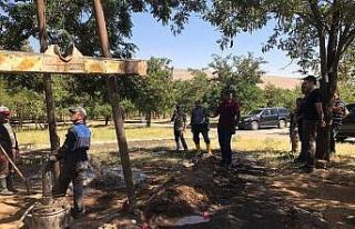 Güroymak’ta sondaj kuyuları kurudu