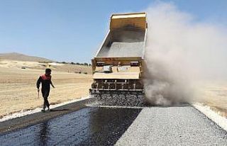 Haliliye ve Eyyübiye kırsalında asfalt atağı