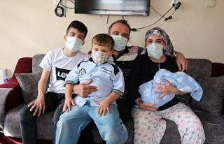 Hamileyken korona oldu, bebeğine 1 ay sonra sevinç...