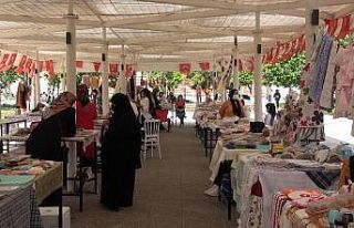 ’Hanımeli Pazarı’ kadınlara gelir kapısı...