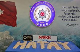 Hatay’da 58 bin 666 adet uyuşturucu hap ele geçirildi