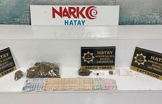 Hatay’da uyuşturucu operasyonu