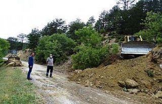 Hisarcık’ta altyapı çalışmaları