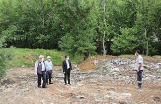 Hisarcık’ta yol kenarındaki kirlilik ortadan kaldırıldı
