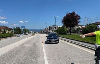 Hız yapan sürücüler radara takıldı