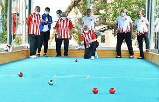 Huzurevinde ‘Bocce’ heyecanı