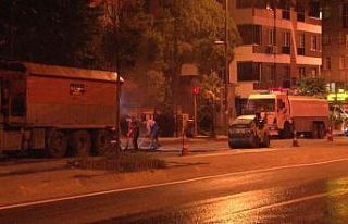 İBB’nin gece yarısı yaptığı yol çalışması...