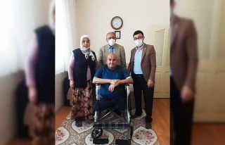 İl Genel Meclis Başkanı Bektaş’tan diyaliz hastasına...