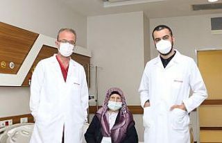 İleri evre kanser hastası yaşlı kadın, Gaziantep’te...