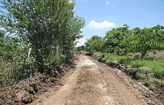 İnegöl’de 230 kilometre yol açılıyor