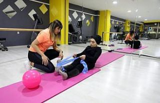 İpekyolu Belediyesi Kadın Spor Merkezi şifa kapısı...