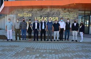İş dünyasından Uşak OSB Teknoparka ziyaret