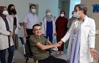 İş kazası hayatını kararttı ama umutlarını...