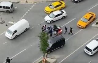 İşe başladığı gün kaza yaptı
