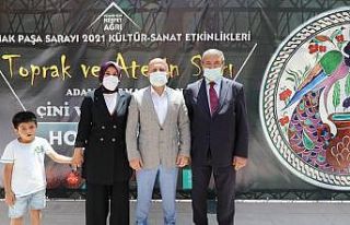İshak Paşa Sarayı’nda Cam ve Seramik sergisi...