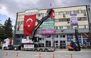 Isparta Belediyesine 2 yeni iş makinesi