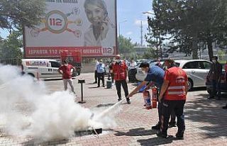 Isparta’da 112 Acil Çağrı Merkezi personeline...