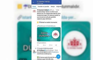 İstanbul için sarı kodlu uyarı