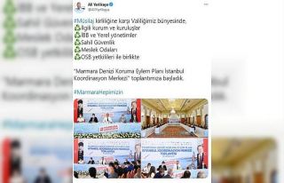İstanbul Valisi Ali Yerlikaya: “Marmara Denizi...