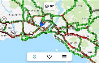 İstanbul’da kısıtlama sonrası trafik yoğunluğu