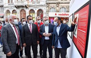 İstiklal Caddesi’nde Kızılay sergisi