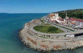 İyidere Lojistik Merkezi için deniz dolgusu başladı