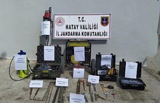 İzinsiz kazı yapan 6 kişi yakalandı