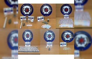 İzmir’de uyuşturucu operasyonları: 16 kişi tutuklandı