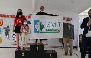 İzmit Belediyesporlu Hasnaa Türkiye Şampiyonu oldu