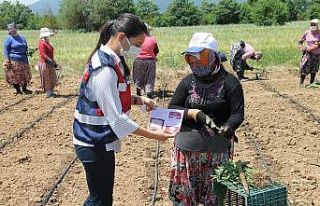 Jandarma ekiplerinden KADES uygulaması tanıtımı