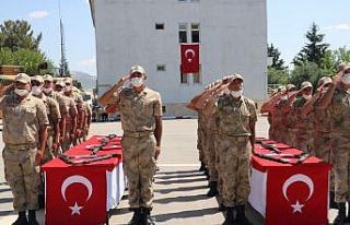 Jandarma erler yemin etti